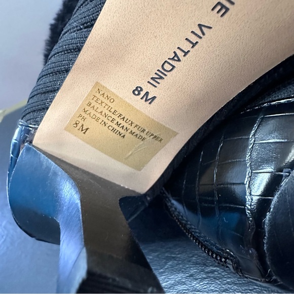 ADRIENNE VITTADINI Nano Cuff Stretch Cozy Faux Fur Booties - Picture 13 of 13